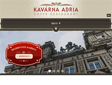 Tablet Screenshot of caffeadria.cz